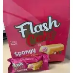Ciasto biszkoptowe FLASH o smaku truskawkowym 35 g (6x24), hurt