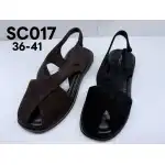 Дамски сандали, 36-41, Черни, SC017