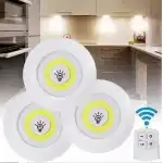 Lampy krążkowe LED bezprzewodowe z pilotem - Szafy Oświęcinie, hurt