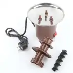 Miniaturowa elektryczna fontanna czekoladowa do fondue – idealna na imprezy, hurt