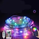 Inteligentne oświetlenie LED RGB USB 10 m z aplikacją i pilotem, hurt