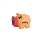 Plastic Piggy Bank "His Money", wholesale