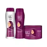 Set ingrijire par Soft Wave Hijab Set (Shampoo 400 ml, Conditioner 400 ml, Mask), engros
