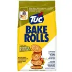Bake Rolls rondele de paine cu aroma de rosii, masline & oregano 80g