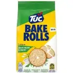 Bake Rolls sour cream & onion Tuc, 80g, wholesale