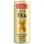 XIXO Ice Tea Mango & Pineapple – Orzeźwiający napój z naturalną herbatą i owocami, edycja limitowana, puszka, SGR, hurt