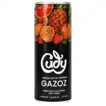 Cudy Tropical Fruit Gazowany napój, puszka, 250ml, SGR, hurt