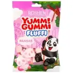 Roshen Yummi Gummi Fluffi Pandas 65 g – Panda-Shaped Gummy Jelly, едро