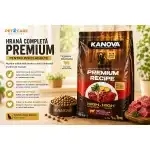 Kanova Hrana Premium pentru Câini Adulți cu vita 10 kg, engros