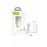 Încărcător USB Hoco dublu + cablu micro C 59 A, en-gros