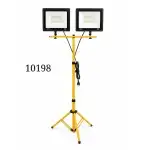 Trepied cu lampă de lucru 2×100 W (15) + suport ======, en-gros