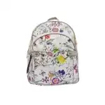 Rucsac floral rotunjit - violet, en-gros