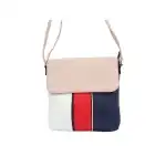 Women's three-color crossbody bag - pink, wholesale