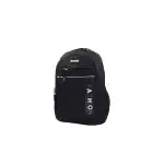 Rucsac mare la modă cu patru buzunare - negru, en-gros