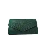 Women's quilted casual bag - green, wholesale