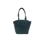 Geantă de umăr elegantă cu formă curbată - verde, en-gros