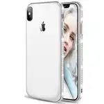 Apple Iphone XR Luxury Case Smartphone Case offers Ultra-Thin Chic Crystals Silver Protection