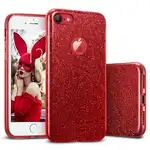 Husa telefon Apple Iphone 6 Plus / 6S Plus ofera protectie Glitter Shine Red