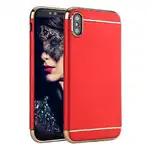 Az Apple Iphone XS telefontok 3 az 1-ben Ultrathin Lux Red védelmet kínál