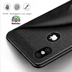 Apple Iphone 10, Iphone X phone case offers Lux Black Matte Ultrathin Ventilation protection