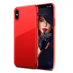 Husa telefon Apple Iphone 10, Iphone X ofera protectie Silicon Ultrasubtire Lux Red Matte