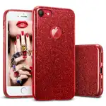 Apple Iphone 6 Plus / 6S Plus phone case offers Glitter Shine Red protection