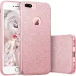 Husa telefon Apple Iphone 8 ofera protectie Glitter Shine UltraChic Pink
