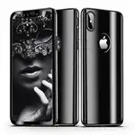 Калъф за телефон Apple iPhone X, iPhone 10 предлага пълна 360 защита Ultrathin Black Mirror + Glass Foil