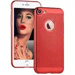 Husa telefon Aerisire Apple Iphone 7 ofera protectie 3in1 Ultrasubtire Silk Red Mirror