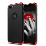 Калъфът за телефон Apple iPhone 8 Plus предлага 3в1 Delux Ultrathin Red Touch защита