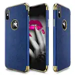 Husa telefon Apple Iphone X ofera protectie Ultrasubtire Deluxe Pattern Blue