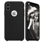 The Apple Iphone XS phone case offers Ultrathin Deluxe Silicon Soft Touch Black Hole protection