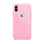 Husa telefon Apple Iphone XR ofera protectie Ultrasubtire Deluxe Silicon Soft Touch Barbie Pink Hole