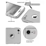 The Iphone 8 Plus phone case offers 360 Gray Matte Ultra-thin protection