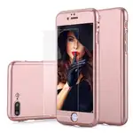 Husa telefon Apple Iphone 6/ 6S ofera protectie 360° Ultrasubtire Full Rose +Folie Sticla