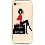Husa telefon Iphone 7 ofera protectie Ultrasubtire - Shopping Girl