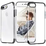 Az Iphone 6 / 6S telefontok ultravékony védelmet kínál - átlátszó fekete