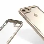 Iphone 7 Plus phone case offers Ultra-thin protection - Clear Gold Touch