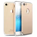 Husa telefon Iphone 7 Plus ofera protectie 3in1 Ultrasubtire -Lux Gold S Matte