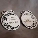 Decoratiune personalizata Craciun