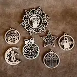 Set 6 Decoratiuni Craciun