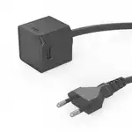 Разширителен захранващ адаптер с 2 USB-A порта и 2 USB-C порта USBcube |Extended USB| А+С - черен 1.5м Супрева на едро