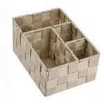 Organizator cu 4 compartimente, 14x19x10 cm, M Deco, angro Supreva