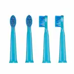 Set 4 rezerve periuta de dinti VITAMMY Splash TH1811-4 Surf, Albastru, angro Supreva