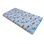 Cearsaf cu elastic pe colt 120x60 cm cu imprimeu - cars, engros Supreva