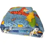 Set 4 aparatori laterale pufoase h39 pat 140x70 cm Aiurila albastru, en gros Supreva