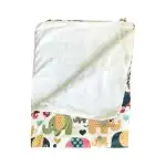 Paturica dubla de iarna 90x70 cm Deseda Elefanti maro, en-gros Supreva