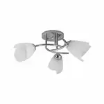 Lustra Silvia Chrome+White 3xE27 60W Wholesale Supreva