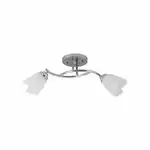 Lustra Silvia Chrome+White 2xE27 60W Wholesale Supreva