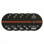 Set disc debitat metal 75 mm 5 buc Yato YT-0994